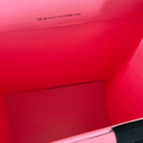 Gucci Osteria Pink Shopping Tote Bag‎ - Picture 6 of 10